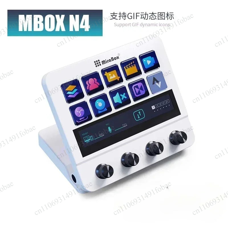Usb Hub - Mirabox N4 Stream Deck, Teclado Visual