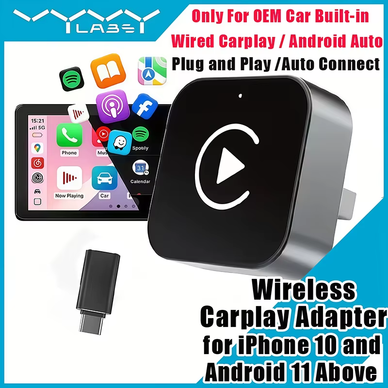 Adaptador Inalámbrico CarPlay  - Usb C Hub reseña y precio