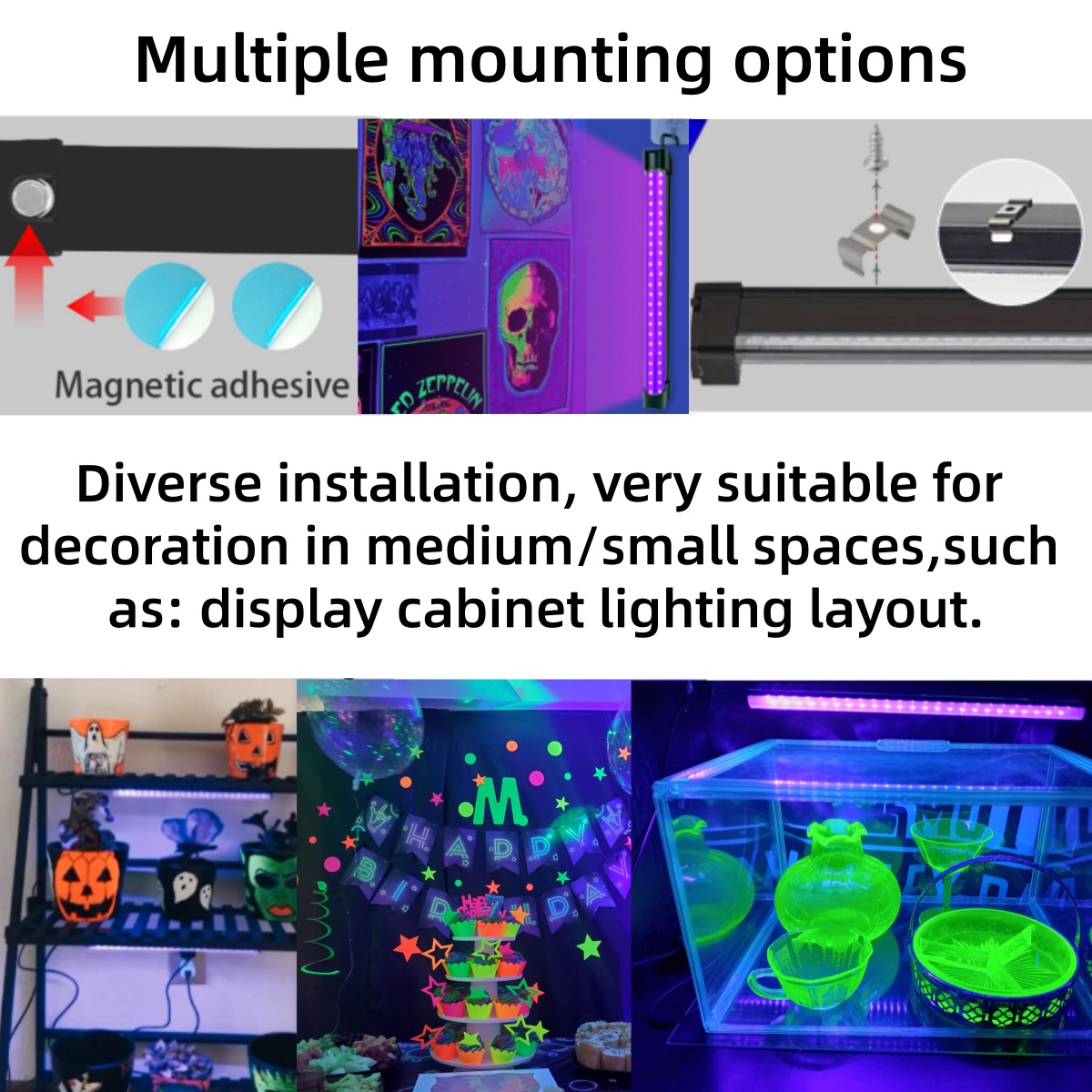 Lámpara de luz negra con tubo  - Usb Hub reseña y precio