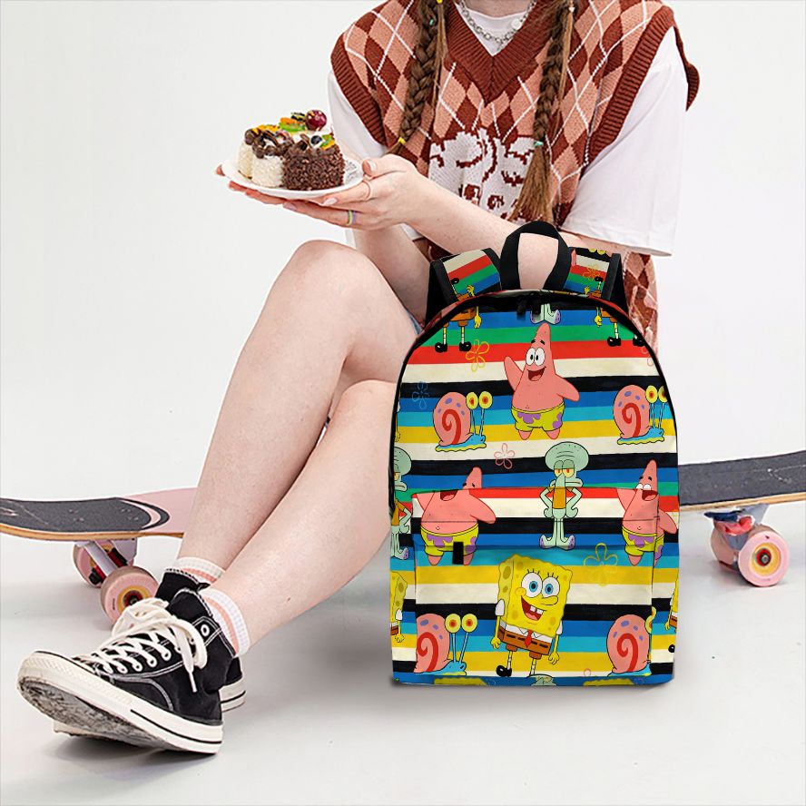 Mochila con estampado de rayas - Laptop Bag reseña y precio