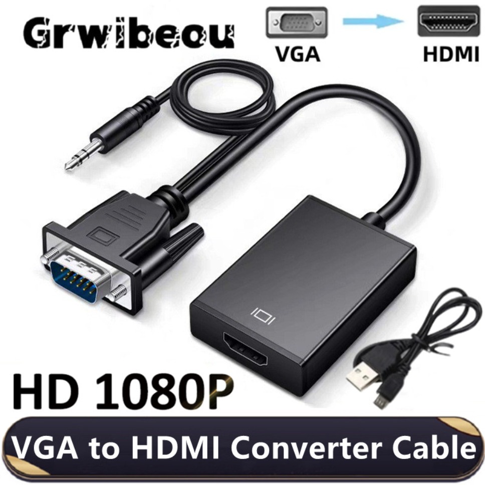 Cable Adaptador VGA a HDMI HD  - Hdmi Cable reseña y precio