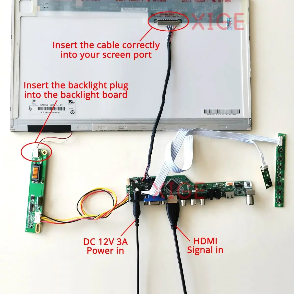 Kit de Placa Controladora de P - Hdmi Cable reseña y precio