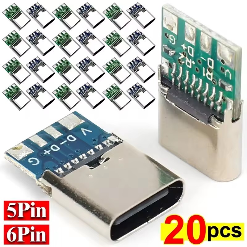 Conectores USB Tipo C de 5/6 P - Usb C Hub reseña y precio